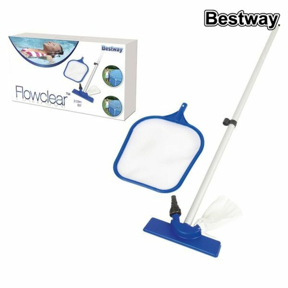 Bazénová čistící sada C/C. PISCINA 203CM Bestway